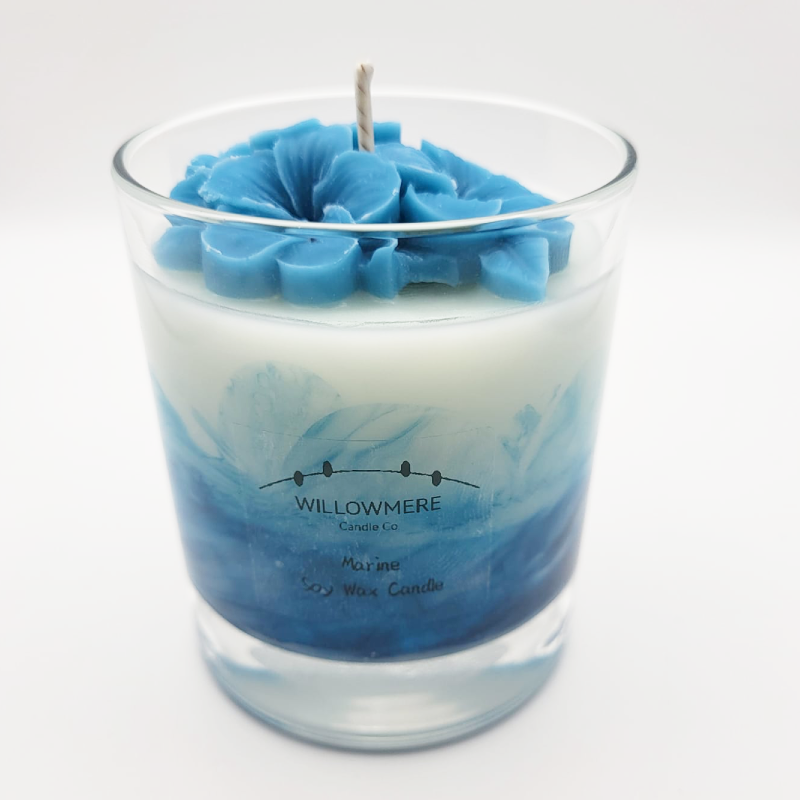 Marble Marine (Marine Breeze, Cyclamen, Driftwood)