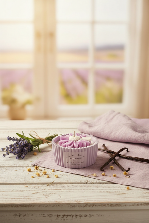 Lavender Chamomile & Vanilla with vanilla pods