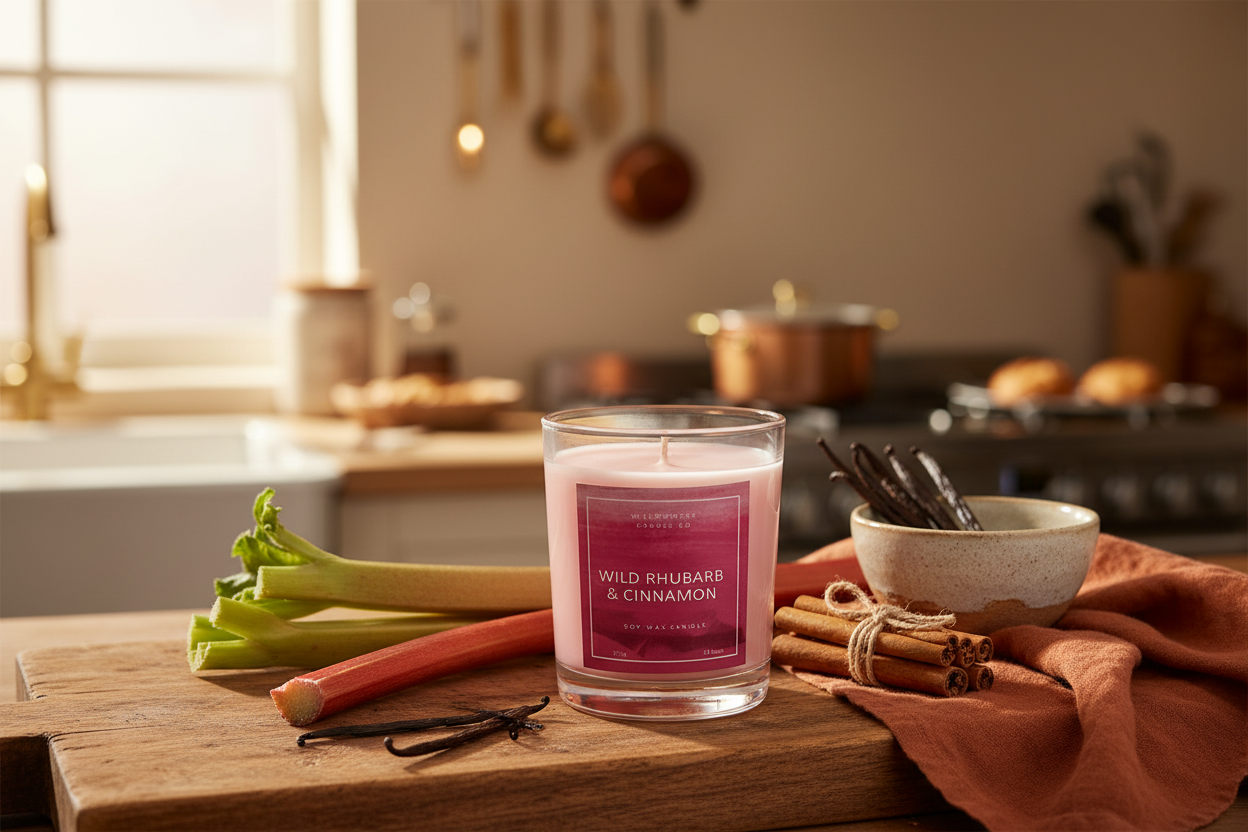 Wild Rhubarb & Cinnamon Lifestyle